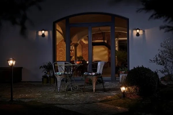 Osram - Lampă de exterior TRADITION 1xE27/60W/230V IP44