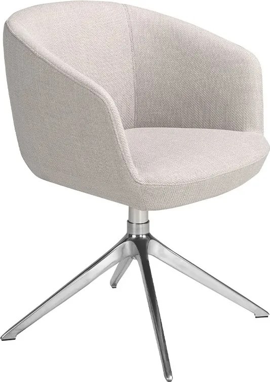 Scaun pivotant design modern Gris claro