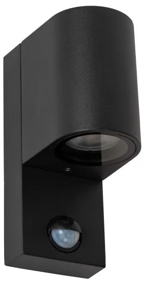 Corp de iluminat de exterior cu senzor Lucide 69803/01/30 ZARO 1xGU10/7W/230V IP65 negru