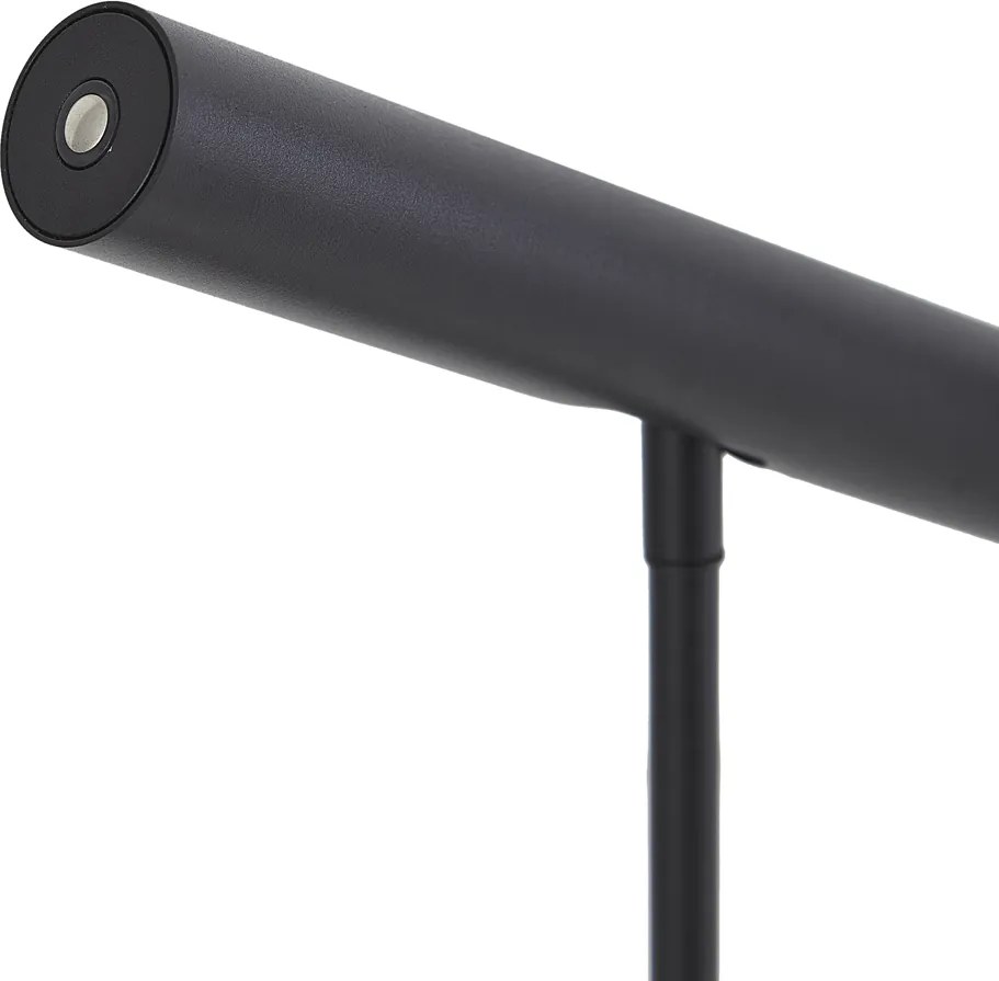 Lampă de masă modernă neagră cu LED și dimmer tactil - Neva