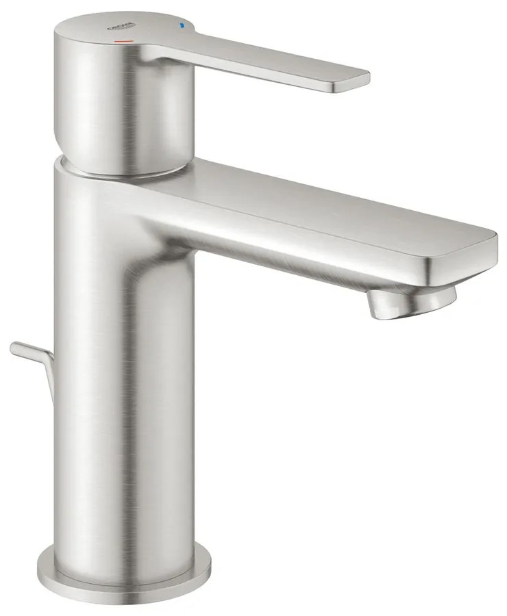 Baterie lavoar Grohe Lineare marimea XS crom periat Supersteel monocomanda cu ventil Pop-Up