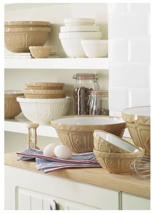 Bol alb din gresie ø 29 cm In the Forest – Mason Cash