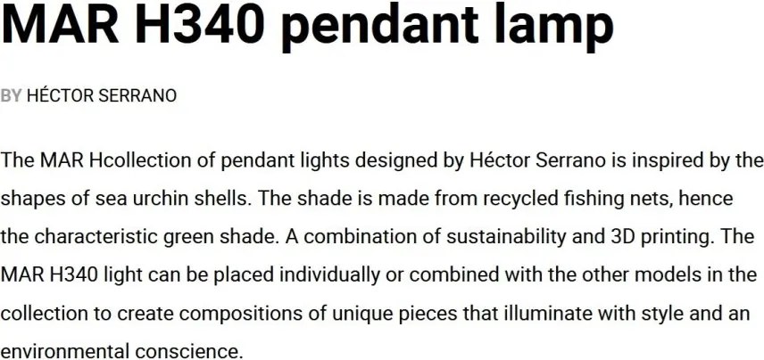 Lustra/ Pendul design decorativ MAR H34cm verde