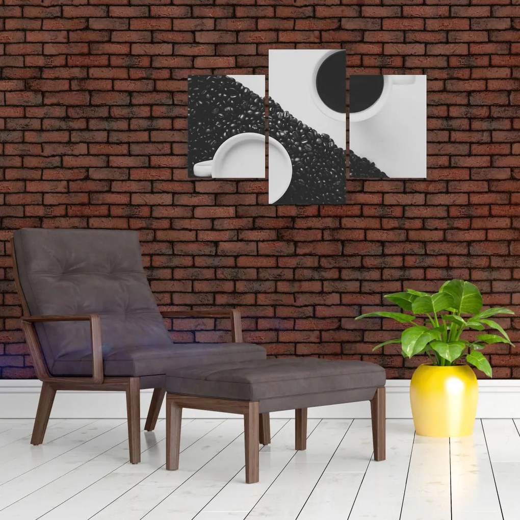 Tablou cu cafea (90x60 cm)