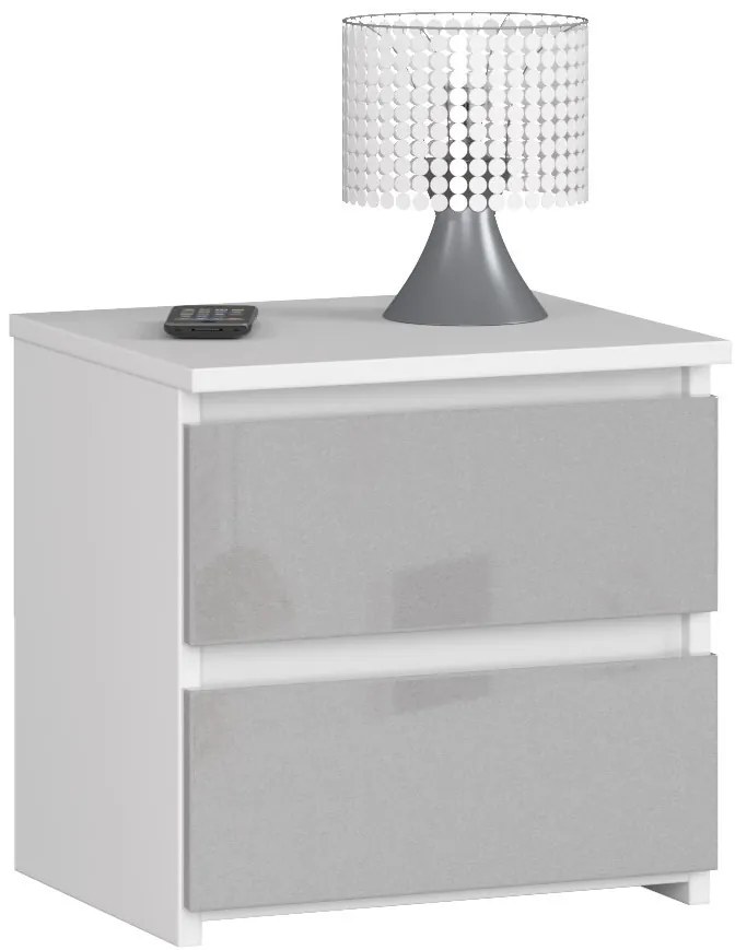 Noptieră Cleania CL2 (metalic lucios). 1069509
