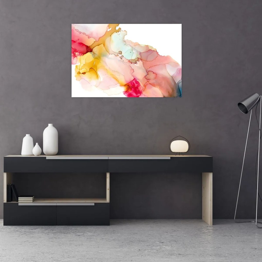 Tablou - Abstract din cerneală (90x60 cm)