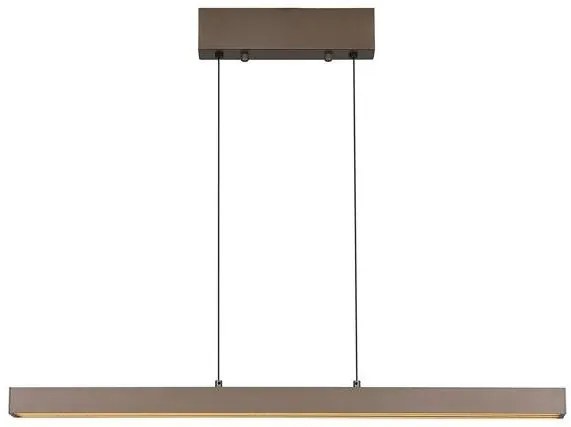 Lustra LED suspendata extensibila Linear Latte