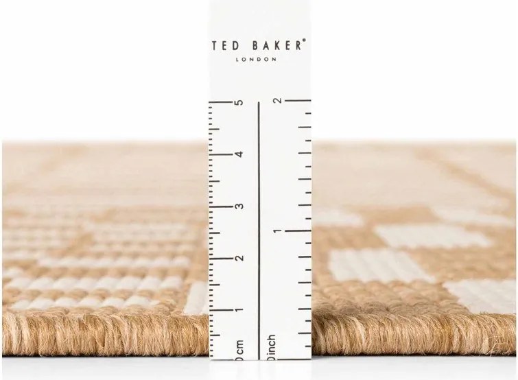 Covor pentru exterior și interior crem/în culoare naturală 120x170 cm Haringey Barkham – Ted Baker