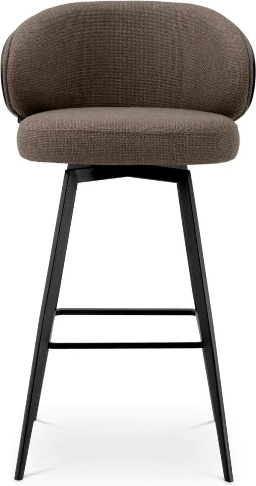 Scaun de bar design elegant LUX Camerota, Scalea grey