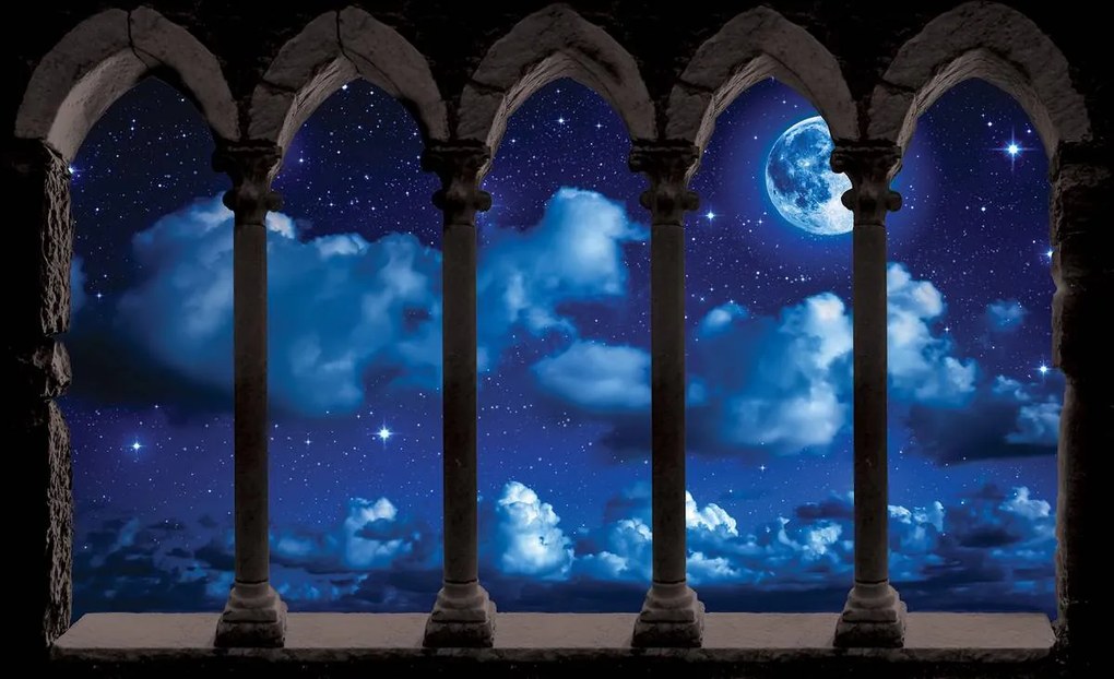 Fototapet - Cerul nocturn (254x184 cm)