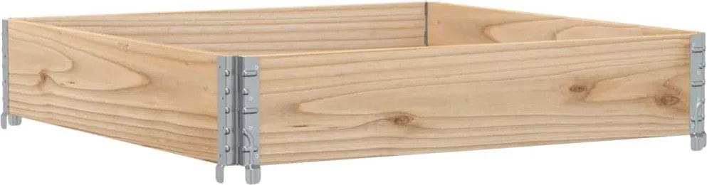 vidaXL Jardinieră de grădină, 100 x 100 cm, lemn masiv de pin