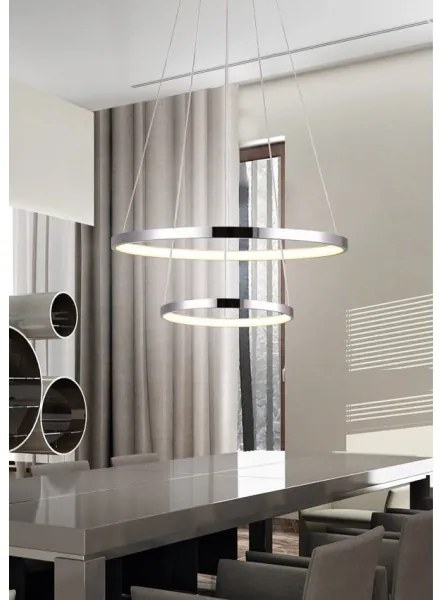 Lustră LED pe cablu LUNE LED/40W/230V