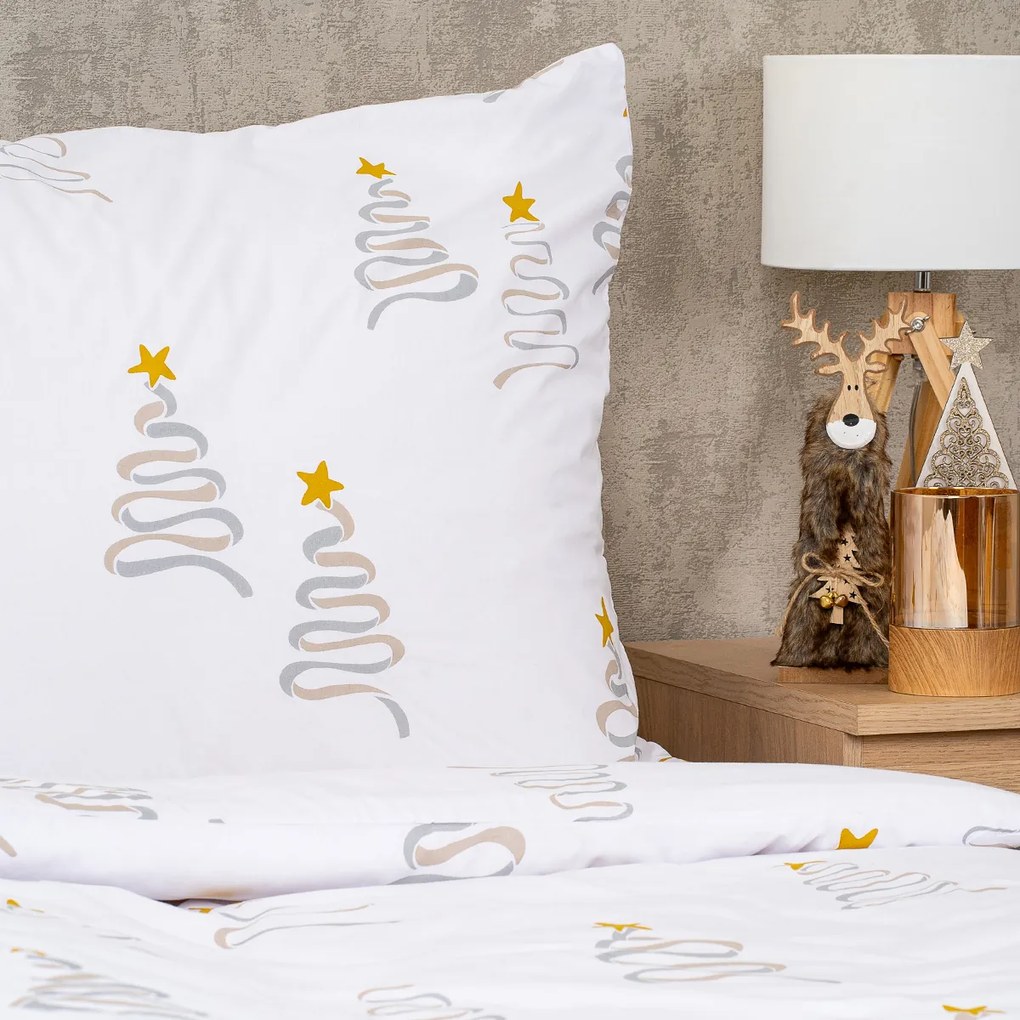 Lenjerie de pat 4Home Christmas tree , 160 x 200 cm, 70 x 80 cm, 160 x 200 cm, 70 x 80 cm