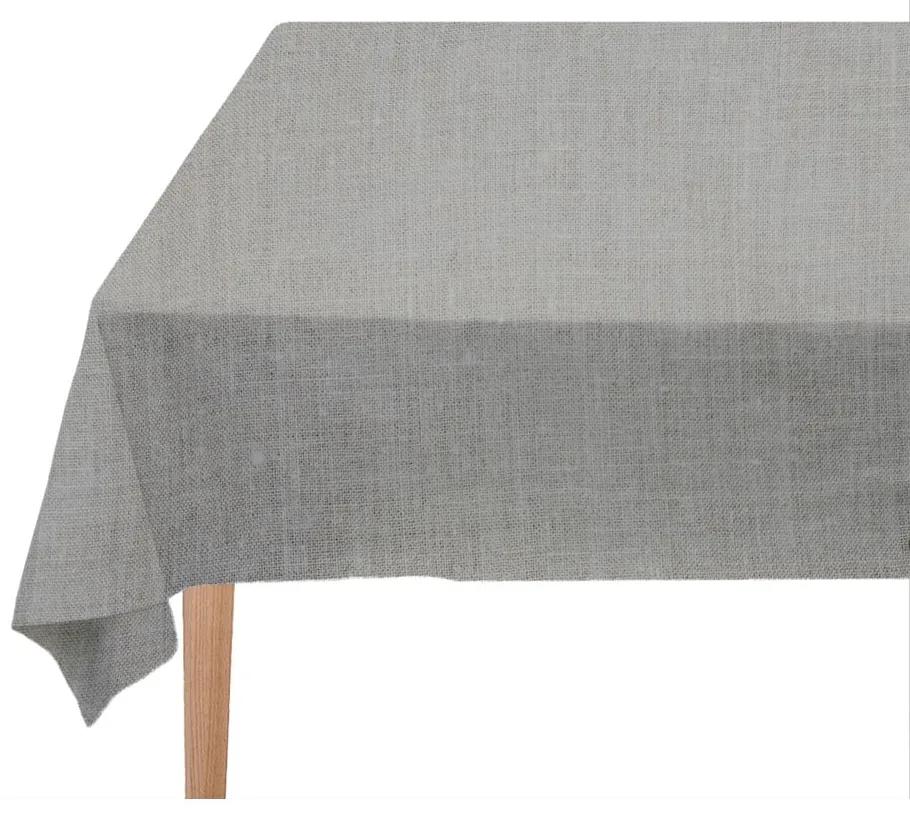 Față de masă Linen Couture Cool Grey, 140 x 200 cm
