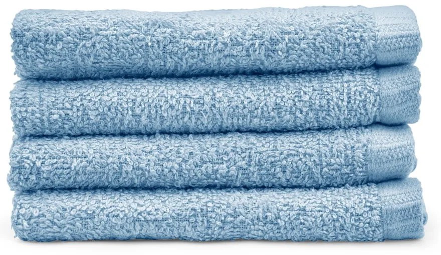 Prosoape albastre 4 buc. din bumbac cu uscare rapidă 30x30 cm Quick Dry – Catherine Lansfield