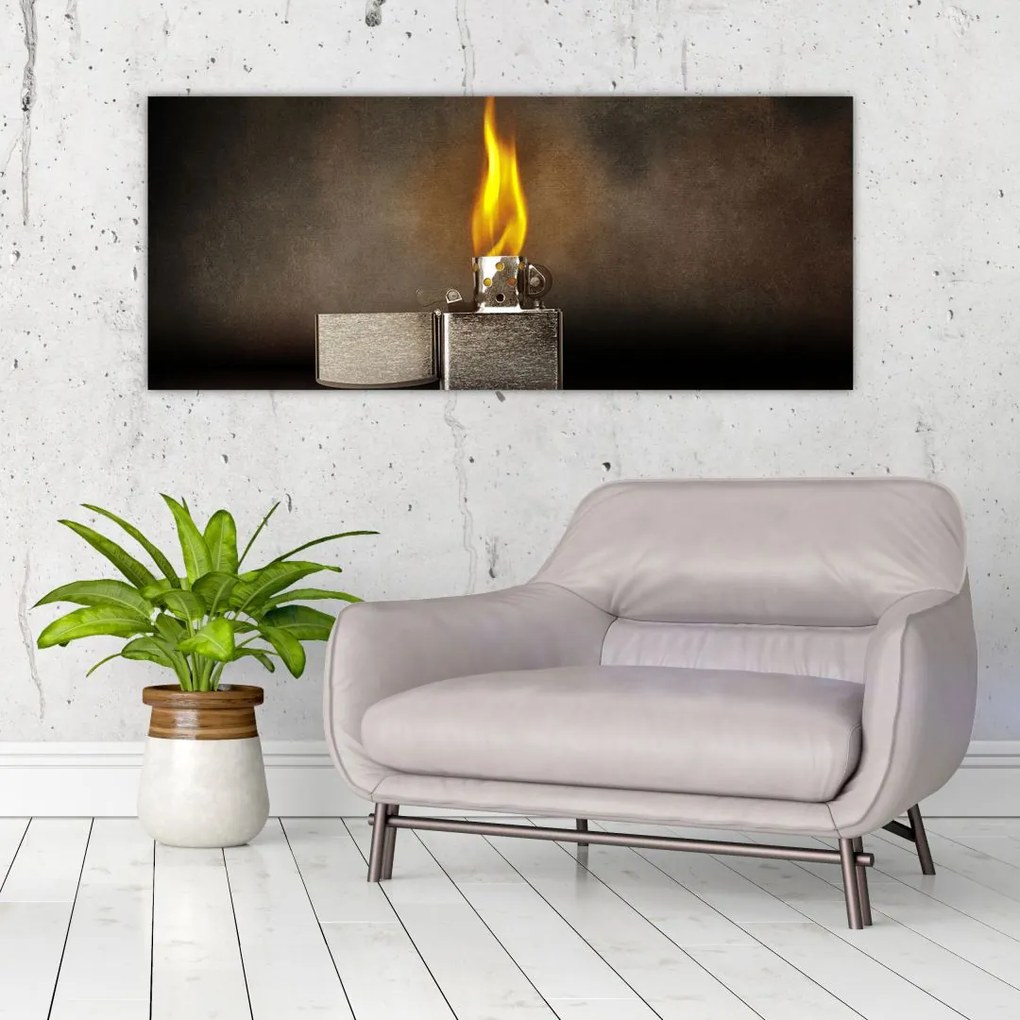 Tablou cu brichetă (120x50 cm)