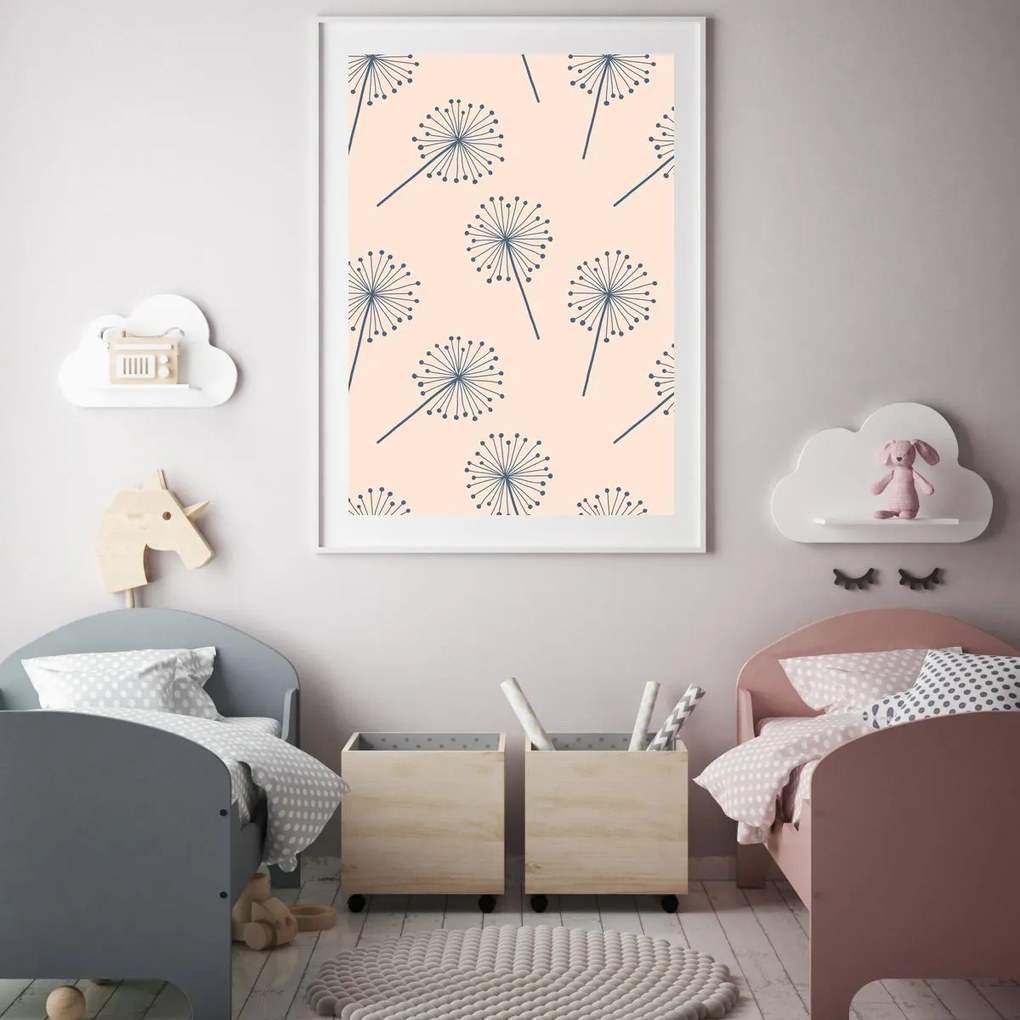 Poster - Fulgi de păpădii (A4)