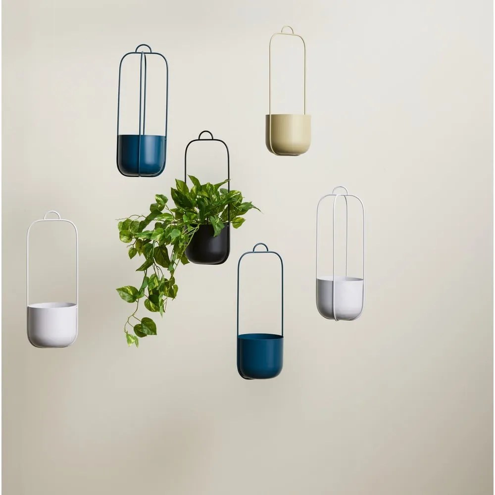 Ghivece decorative 2 buc. din metal de agățat / de perete ø 16 cm Lotus – Hübsch