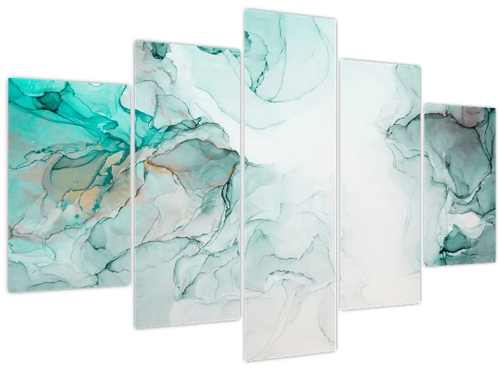 Tablou - Abstract din cerneală 2 (150x105 cm)