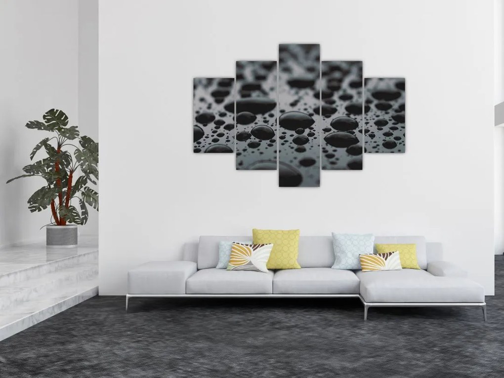 Tablou cu picături de apă (150x105 cm)