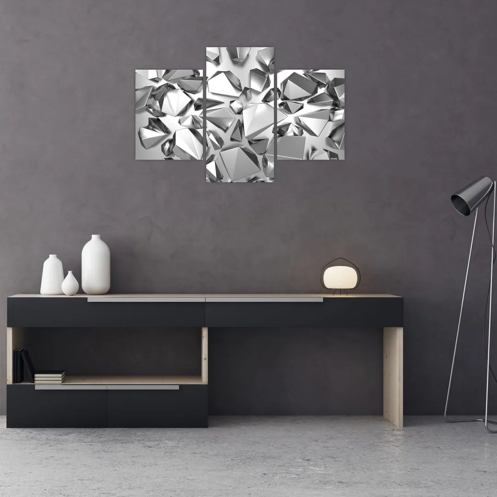 Tablou cu abstracție 3D (90x60 cm)