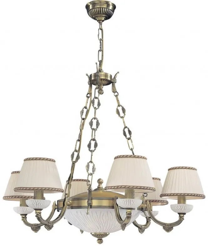 Candelabru din alama 6 brate design italian 5400
