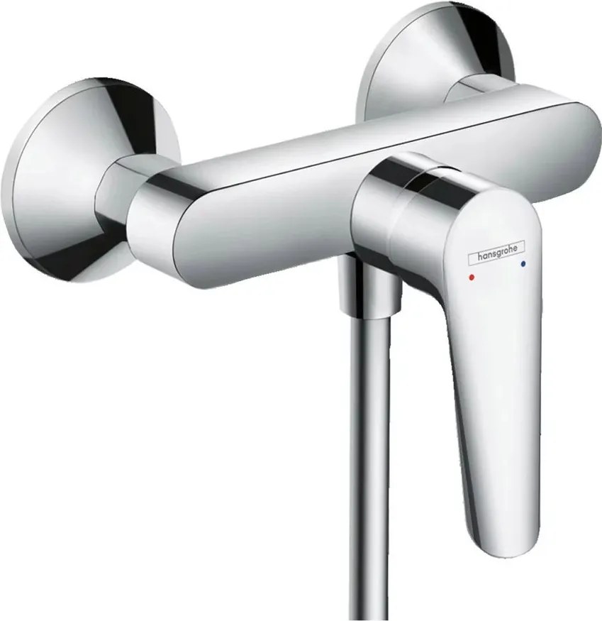 Baterie dus Hansgrohe Logis E monocomanda crom lucios