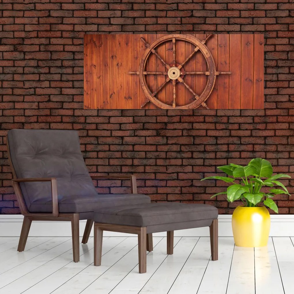 Tablou cu cârmă (120x50 cm)
