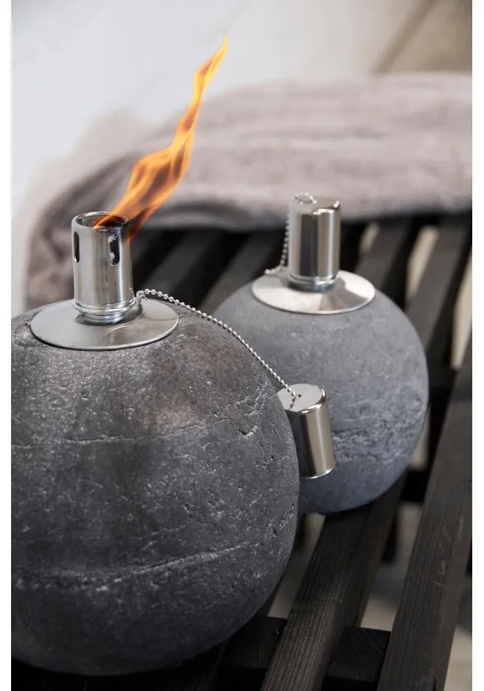 Ulei pentru lampă aromaterapie din beton (înălțime 16 cm) – Esschert Design