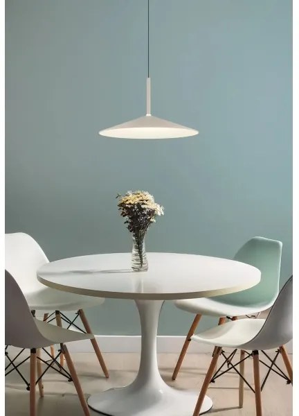 Globo 15635SA - Lustra suspendată pe cablu LAMPONE, LED 18W/230V, 4000K, crem