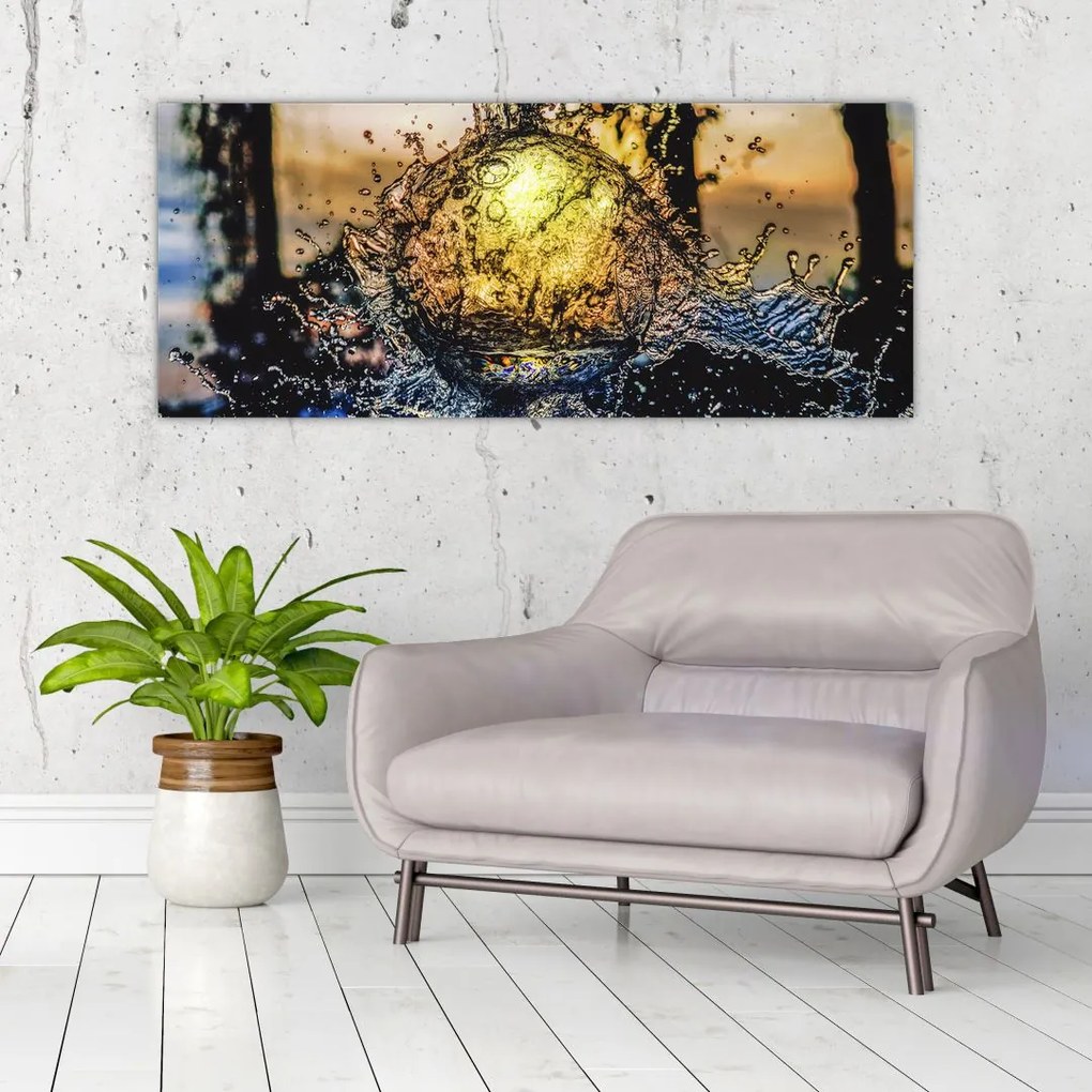 Tablou cu apa (120x50 cm)