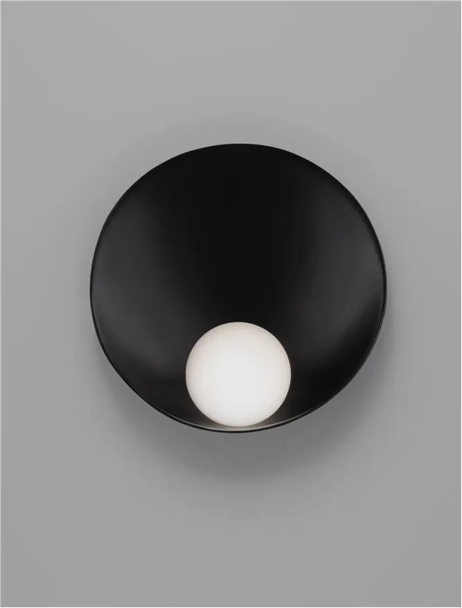 Aplica de perete design modern Minim negru