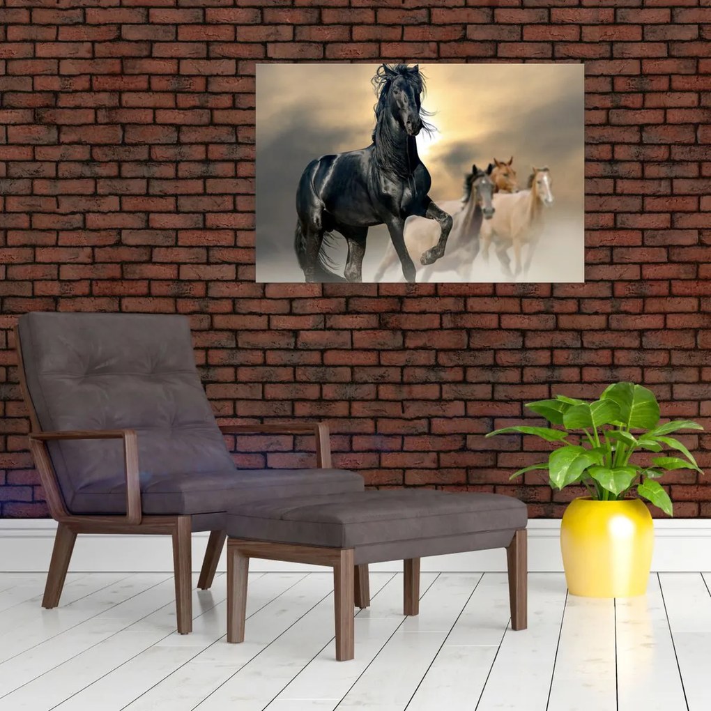 Tablou - Cai (90x60 cm)