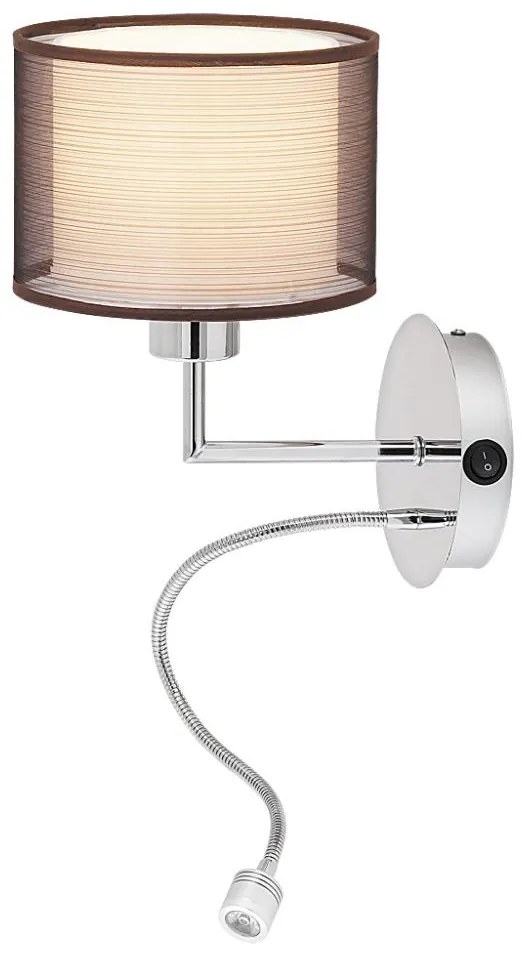 Rabalux 2629 - Aplica perete ANASTASIA E27/60W + LED/1W