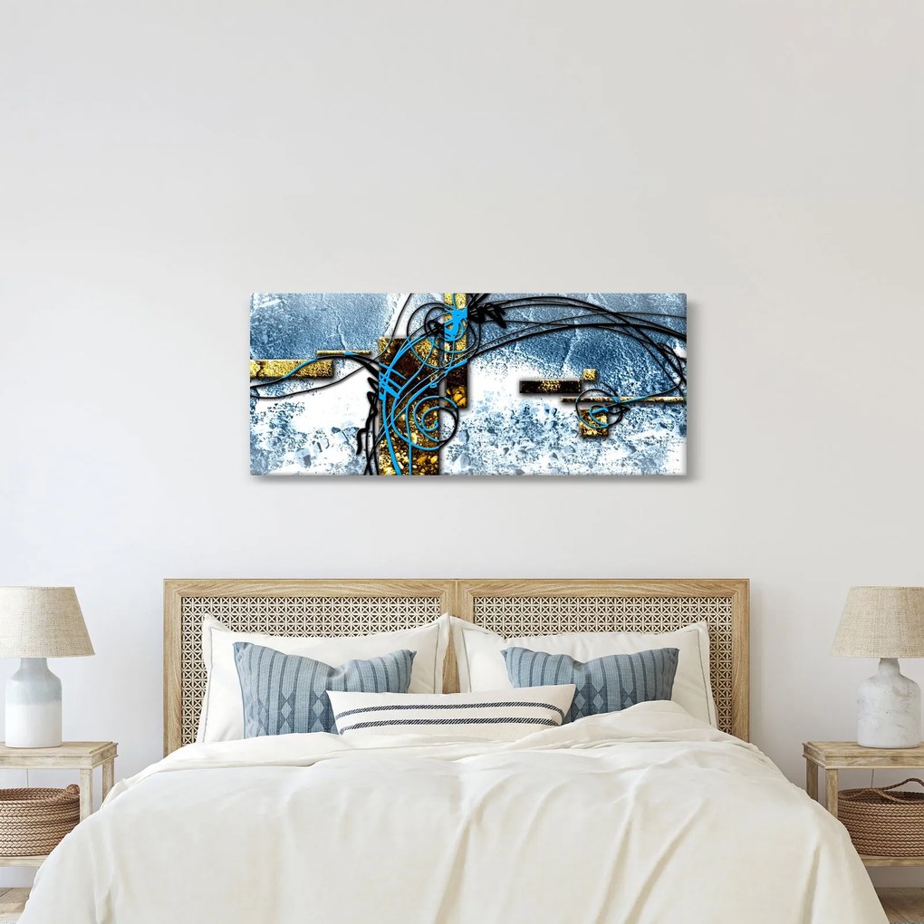 Tablou abstract (120x50 cm)