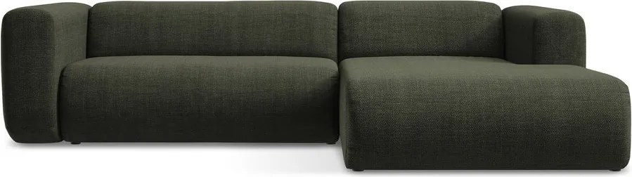 Colțar verde (cu colț pe partea dreaptă/cu șezlong) Ekahi – Makamii