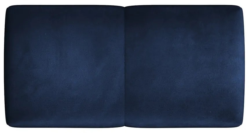 Spătar pentru canapea modulară albastru cu tapițerie din catifea Rome Velvet - Cosmopolitan Design