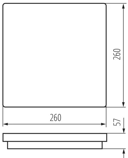 Plafonieră LED de exterior Kanlux 38779 BENO LED/24/30W/230V 3000/3500/4000K IP65 antracit