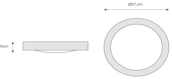 Lucide 79158/01/31 - Plafoniera baie FRESH 1xE27/20W/230V