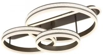 Plafoniera moderna cristal led 75W Grouni 67314-75 Globo