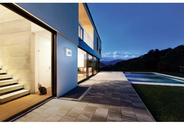 Număr solar de casă Eglo 97339 LUNANO LED/2W/3,7V 2000 mAh IP44