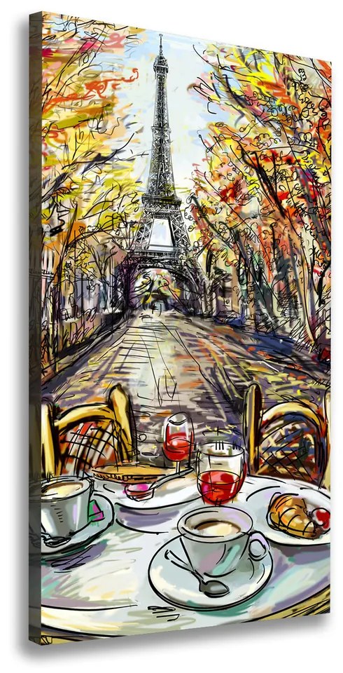 Tablou canvas Mic dejun la Paris