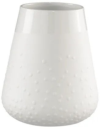 Räder Vaza din portelan Culoare Alba, DOTS
