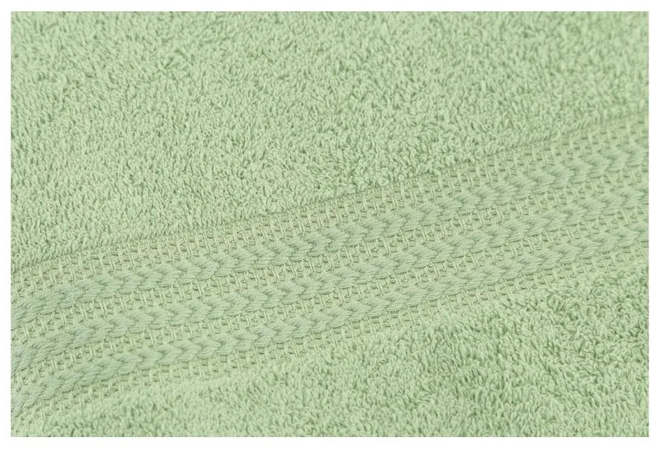 Prosop din bumbac pur Foutastic, 70 x 140 cm, verde