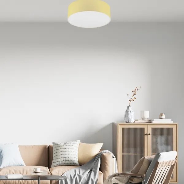 Plafonieră SIRJA PASTEL 2xE27/60W/230V d. 45 cm galben