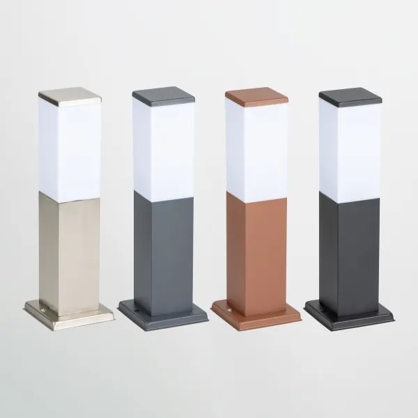 Brilagi - Lampă de exterior NOVA 1xE27/15W/230V 40 cm IP44 maro