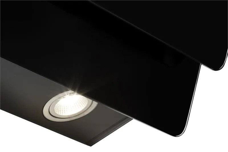 Aurica, hotă de aburi, set pentru recircularea aerului, 60 cm, filtru de carbon activ, negru