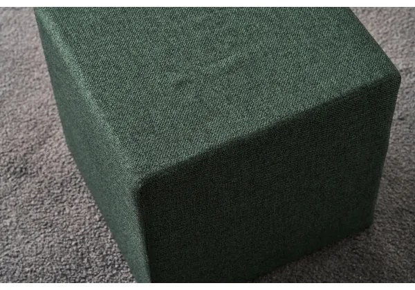 Taburet CUBI 40x40 cm, verde