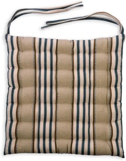 Pernă pentru scaun Garden Trading Clay Stripe, 40 x 40 cm
