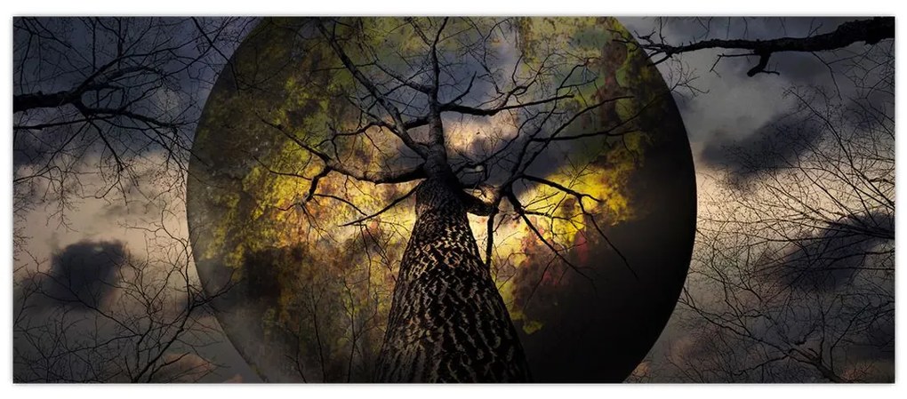 Tablou - Cerul enigmatic (120x50 cm)